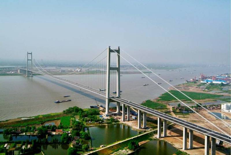 Jembatan Terpanjang di Dunia Runyang Bridge - bestbridge.net