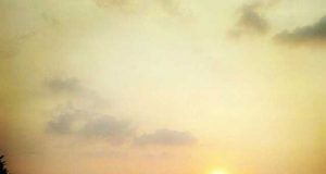 Sunset di Pantai Alam Indah Tegal